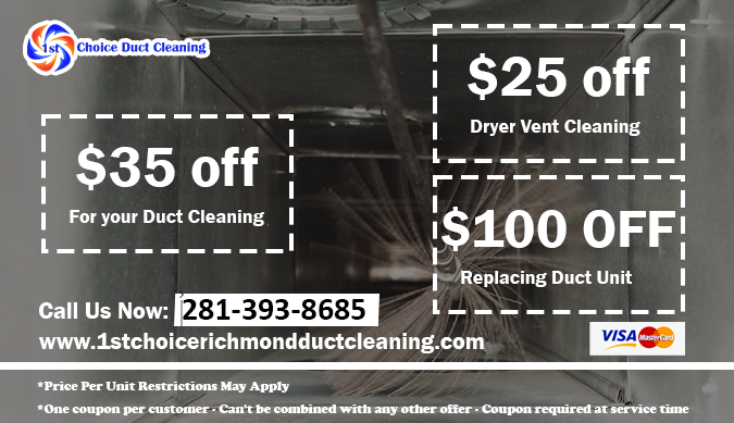 Free Coupon coupon Duct cleaning